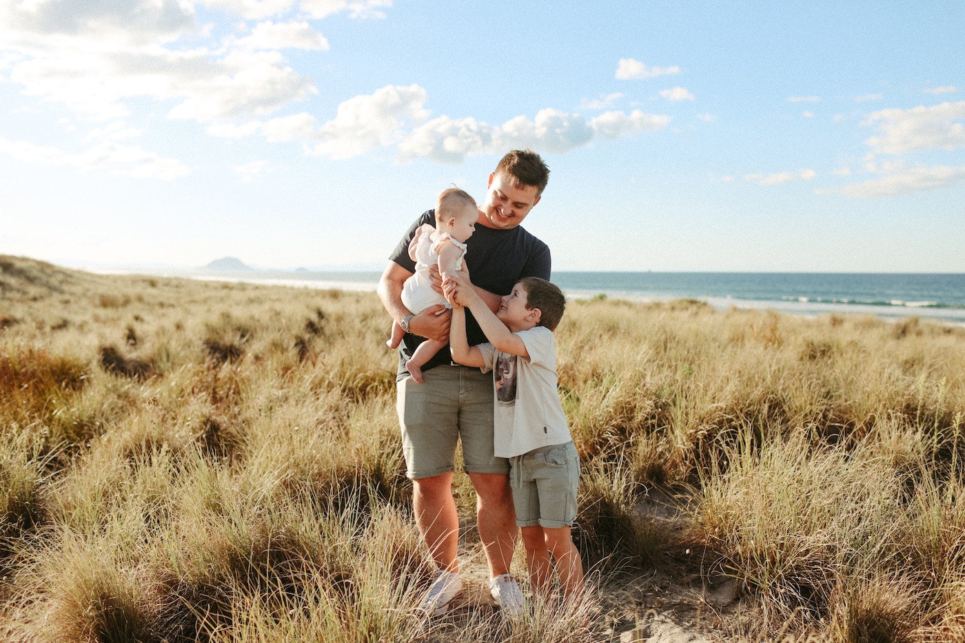 Us at the beautiful Papamoa beach